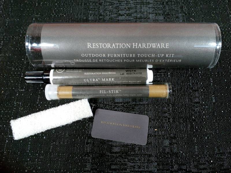 lot 216 image: Restoration Hardware Outdoor Furniture Touch-Up Kits