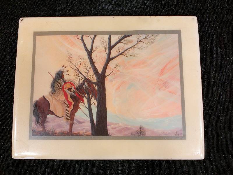 lot 212 image: Bill Rabbit Art Tile