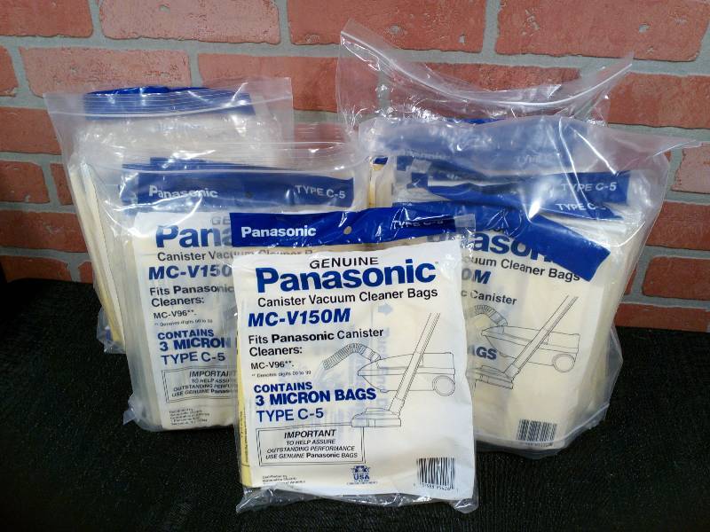 lot 224 image: Pansonic Canister Vacuum Bags Type C-5