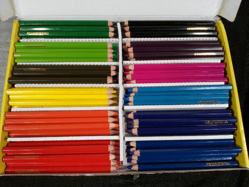 lot 249 image: Colorations Jumbo Colored Pencils