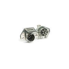 lot 277 image: Grote Heavy Duty 7 Way Socket Connector Trailer Wiring Plugs