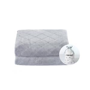 lot 89089 image: CREVENT Comfy Small Plush Flannel Fleece Throw Blanket for Infant Girls and BoysKidsToddlers Spring Summer All Seasons(30X40 Light Grey)