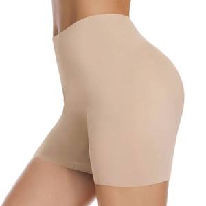 lot 89121 image: JOYSHAPER Slip Shorts for Under Dress Anti Chafing Underwear Under Dress Shorts Seamless Shapewear Shorts for Women #1 beige Small