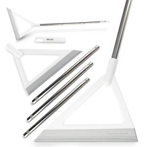 lot 89161 image: MCLEN Magic Silicone Broom, Windows, Tiles, Wood, Pet Hair Remover, Squeegee Broom Floor Sweeper with Detachable Head, Household Cleaning Tool for Water, Dust, Glass 52