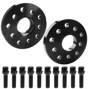 lot 89164 image: GAsupply 5X100 & 5X112 Wheel Spacers, 20mm Hubcentric Forged Spacers with Ball Seat Bolts Hub Bore 57.1mm Thread Pitch M14x1.5 Compatible with Audi TT A3 A4 A6 A8 S4 S6 S8 Volkswagen Golf