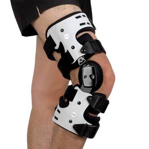lot 89191 image: Orthomen OA Unloader Knee Brace - Support for Arthritis Pain, Osteoarthritis, Cartilage Defect Repair, Avascular Necrosis, Bone on Bone Knee Joint Pain and Degeneration (MedialInside - Right) - Retail $122.97