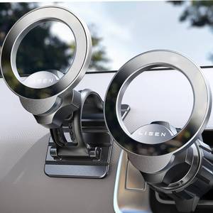 lot 89194 image: LISEN for MagSafe Car Mount for iPhone 16, 360° Rotation Magnetic Phone Holder for Car, Hands Free iPhone Magnetic Car Mount,Magnetic Car Mount for iPhone 16 15 14 13 12 Pro Max Plus Mini, Black