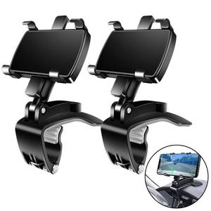 lot 89217 image: FONKEN Car Phone Mount, 2 Pack Cell Phone Holder for Car 360 Degree Rotation Dashboard Clip Mount Car Phone Holder Compatible for iPhone 11 1312 pro Max 8 8Plus Samsung S10 S9 S8 47 Smartphones