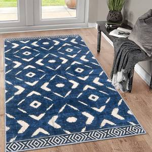 lot 89222 image: KILOCOCO Area Rug 3x5 Washable Rug Bedroom Rug Non Slip Boho Rug Soft Rug for Kitchen Living Room Dining Geometric Moroccan Carpet, Green&Beige
