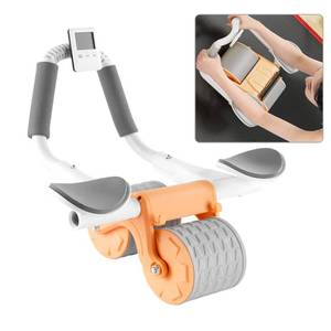 lot 89232 image: Uota Elbow Support Automatic Rebound Abdominal WheelAb Roller for Abdominal Exercise MachineAbs Workout EquipmentDolly Core Strengthening Trainer Fitness Belly Training