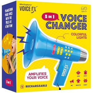 lot 89237 image: Mini Explorer Voice Changer for Kids - Voice Changing Device for Boys & Girls Ages 3-8 Olds - Easter, Birthday Gifts for 3, 4, 5, 7, 8 Year Old Boy - Cool Outdoor Toys Gift Ideas for Kid, Toddler
