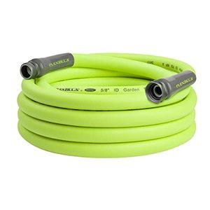lot 89244 image: Flexzilla Garden Hose 58 in. x 25 ft, Heavy Duty, Lightweight, Drinking Water Safe, ZillaGreen - HFZG525YW-E