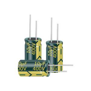 lot 89257 image: Cermant 10PCS 400V 10UF Capacitor 10x17MM(0.39x0.67in) High Frequency Aluminum Electrolytic Capacitors for TV, LCD Monitor, GameONLY 1