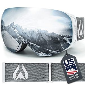 lot 89280 image: Wildhorn Outfitters Roca Ski Goggles Men, Women, and youth. US Ski Team Official Supplier UV400. Anti Fog, and Anti Scratch