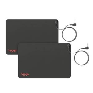 lot 89348 image: Hooga Grounding Mat for Sleep, Energy, Pain Relief, Inflammation, Balance, Wellness. Earth Connected Therapy. Indoor Grounding at Home, Office, Work. 15 Foot Cord Included. Conductive Carbon
