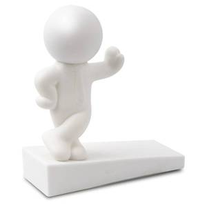 lot 89424 image: Cute Door Stop, Decorative and Sturdy, Well Designed Door Stopper, Effective to Hold Your Door Open, 1 Pack, White (Patented)
