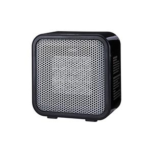 lot 89467 image: Amazon Basics 500-Watt Ceramic Small Indoor Space Heater, Personal Mini - 3.4 x 5.8 x 6 Inch, Black