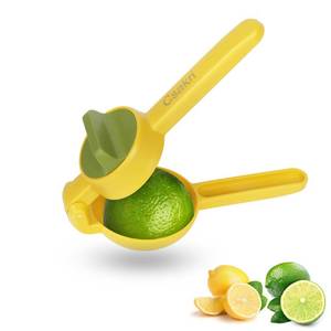 lot 89489 image: Csakri Lemon Squeezer, Dual-Action Lemon Lime Juicer, Citrus Press & Twist for Every Drop, Easy to Use Manual Citrus Juicer for Lemon, Lime, Cirtus, Orange, Fruits