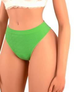lot 89526 image: Banamic Women�s Seamless Underwear No Show Panties Soft Stretch Hipster Briefs Leopard M