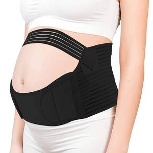 lot 89532 image: Yooumoga Pregnancy Support Maternity Belt, Maternity Belly Bands, Pregnancy Back Support, Waist Back Abdomen Band, Breathable & Adjustable Belly Band for Pregnant Women (XX-Large, Black)