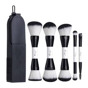 lot 90468 image: Oneleaf Makeup Brushes Set - Dual-ended Brushes for Professional Makeup Artists