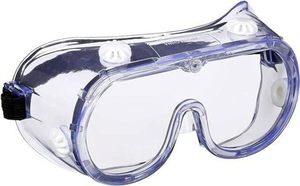 lot 90485 image: KeeboMed Chemical SplashImpact Safety Goggle, Soft, Adjustable 1 -Pack. Anti-Fog Protection, Clear Lens, Wide-Vision, Adjustable Chemical Splash Eye Protection Soft Lightweight Eyewear