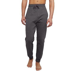 lot 90538 image: Hanes Mens Jogger Sweatpant with Pockets, Charcoal Heather, Large