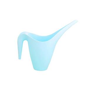 lot 90568 image: 1.8L Plastic Watering Can with Long Spout, Elegant Blue Watering Pot for and Garden, Nice Gardening Tool for Indoor and Outdoor Plants