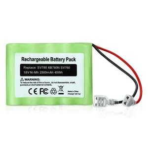 lot 90593 image: KEEPTOP 18Volt 2500mAh Battery SV780 Replacement, Compatible with Shark SV780-N XB780N SV760 Series SV780-N-14 SV780N
