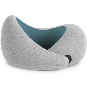 lot 90608 image: Ostrichpillow Go Neck Pillow - Premium Memory Foam Travel Pillow, 360� Ergonomic Design, Asymmetrical Sides, Travel Bag Included, Washable Modal Cover