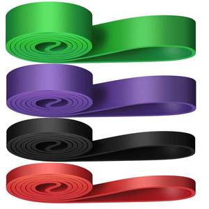lot 90675 image: Alllvocles Pull Up Assistance Bands, WorkoutExercise Bands, Resistance Bands Set for Legs, Working Out, Muscle Training, Physical Therapy, Shape Body, Men Women