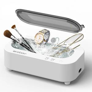 lot 90812 image: Ultrasonic Jewelry Cleaner, 349ml Professional Ultrasonic Cleaner Machine with Timer & Touch Control, Ultrasonic Cleaner for All Jewelry, Silver, Dentures, Gold, Glasses, Retainer