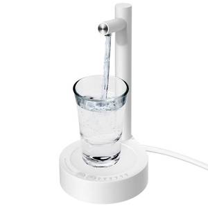 lot 90826 image: Desktop Water Bottle Dispenser, Keweis Portable Electric Water Bottle Pump Countertop for 5 Gallon & Universal Bottles, USB Charging Automatic Water Jug Dispenser for Bedside, Home, Office, Outdoor