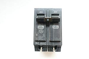 lot 91191 image: General Electric GE THQB2150 Molded CASE Circuit Breaker 2P 50A AMP 120240V-AC
