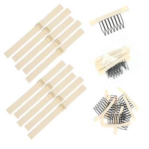 lot 91192 image: Aiduode Adjustable Elastic Band For Wigs And Making Wigs Adjustable Straps For Wigs Adjustable Wig Bands Sewing in Wig Adjustable Straps For Wigs And Wig Caps(TRICOLOR  6PCS)
