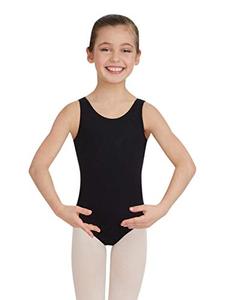 lot 91218 image: Capezio Big Girls Tank Leotard, Black, L (12-14)