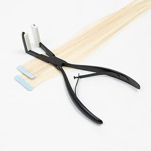 lot 91305 image: Isheeny Tape In Hair Extensions Pliers Black Tape Sealing Pliers Hair Extension Pliers Professional Tape In Extension Tools 8inch For Hair Stylist Hair Extensions Tools Kit