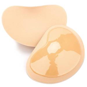 lot 91369 image: Nimiah Silicone Bra Inserts Breast Pads Waterproof Push-up Inserts for Women  Removable Sticky Bra Cups for Swimsuits Dresses Bikini Top 1 Pair Beige