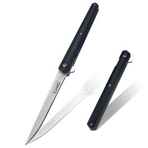 lot 91406 image: Slim Pocket Knife 4 inches, Gentlemens folding knives, outdoor camping everyday carry