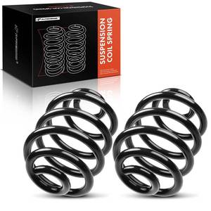 lot 91419 image: A-Premium 2Pcs Rear Suspension Coil Spring Set Compatible with BMW E36 Z3 Coupe 1999-2002, Z3 Roadster 1996-2002, Driver and Passenger Side, Replace# 33539070126