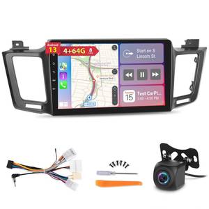lot 91435 image: 8 Core 4G64G Android 13 Car Radio for Toyota RAV4 2013-2018, 10.1 inch Touch Screen RAV4 Stereo, Carplay&Android Auto32EQ DSPWi-FiBluetooth1080PAHD Backup CameraMIC - Retail $160.72