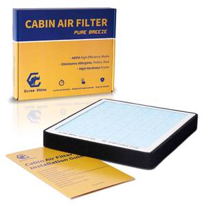 lot 91437 image: SCREW RHINO Tesla Model S Model X 2021-2024 Cabin HEPA Air Filter, Activated Carbon, 5-Layer Filter, Stronger Filtering,Low Air Resistance