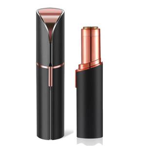 lot 91504 image: Facial Hair Removal for Women Painless Hair Remover, Waterproof Shaver Razor Hair Remover with LED Light for Face Bikini Peach Fuzz Upper Mustache Lip Chin (Matte Black)