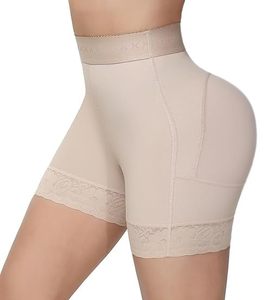 lot 91505 image: SHAPSHE Butt Lifting Shapewear Shorts Faja Butt Lifter Panties High Waisted Shapewear Tummy Control Shorts Thigh Body Shaper Shape Wear For A Dress Tummy Control Butt Lifting Shorts Beige