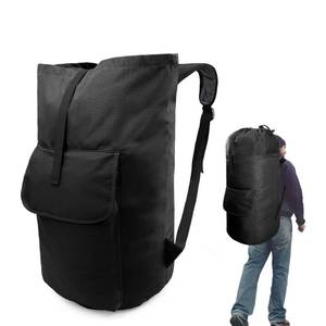 lot 91569 image: BeeGreen Laundry Backpack Bag Extra Large 115L Padded Shoulder Strap Front Pocket Laundry Bag Portable Heavy Duty Hanging Hamper Bags For College Dorm Essentials Washable