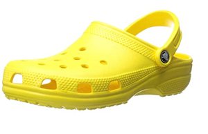 lot 91634 image: Crocs Unisex-Adult Classic Clogs (Best Sellers), Lemon, 10 Men12 Women