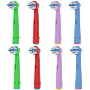 lot 87928 image: 4pcs Kids Toothbrush Replacement Heads Compatible with Oral B Electric Toothbrush, Soft Bristles and Small Heads for Sensitive Teeth and Gum of The Kids