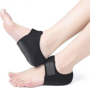 lot 88077 image: Plantar Fasciitis Relief Heel Pain Heel Cups for Women and Men, Shock Absorption Heel Cushion Heel Sleeves Heel Protectors Pads, Heel Support for Heel Spur, Cracked Heels