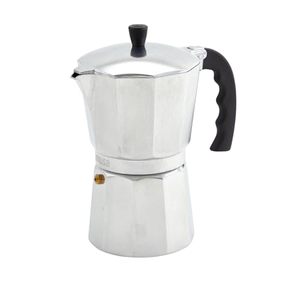 lot 88150 image: IMUSA USA B120-42V Aluminum Espresso Stovetop Coffeemaker 3-Cup, Silver (Pack of 1)