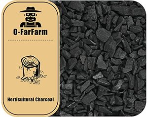 lot 88167 image: O-FarFarm Horticultural Charcoal for Potted Plants 2 QT, Hardwood Charcoal for Potting Soil Amendment, Orchids, Terrariums, and Gardening